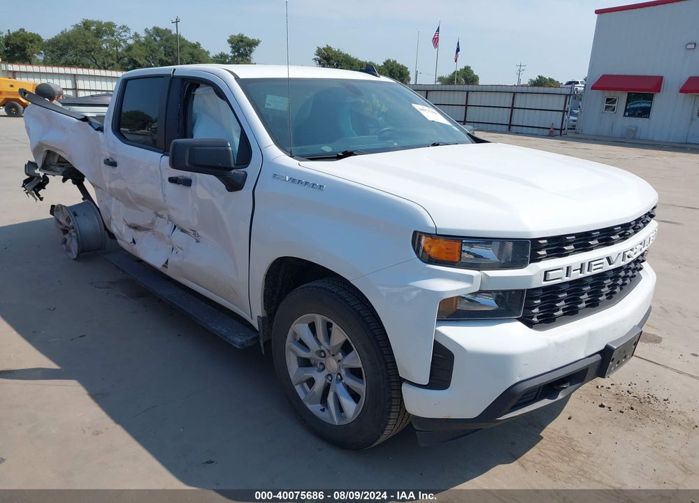 2021 CHEVROLET SILVERADO 1500 2WD SHORT BED CUSTOM VIN: 3GCPWBEK4MG203851