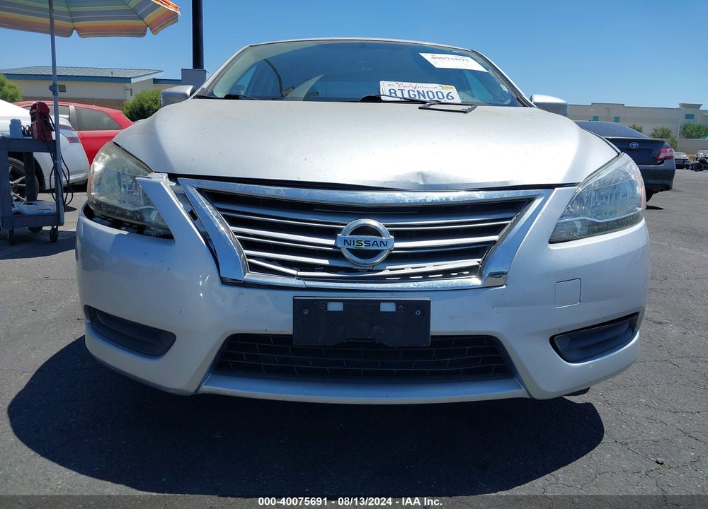 2015 NISSAN SENTRA S VIN: 3N1AB7AP7FY374481