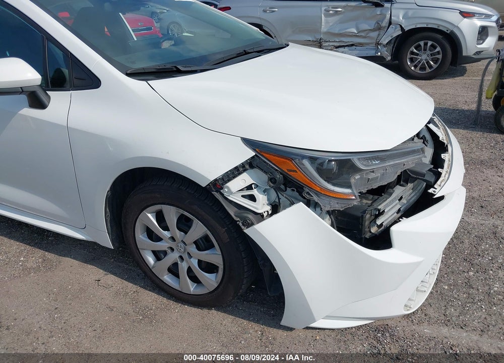 2022 TOYOTA COROLLA LE VIN: 5YFEPMAEXNP324783