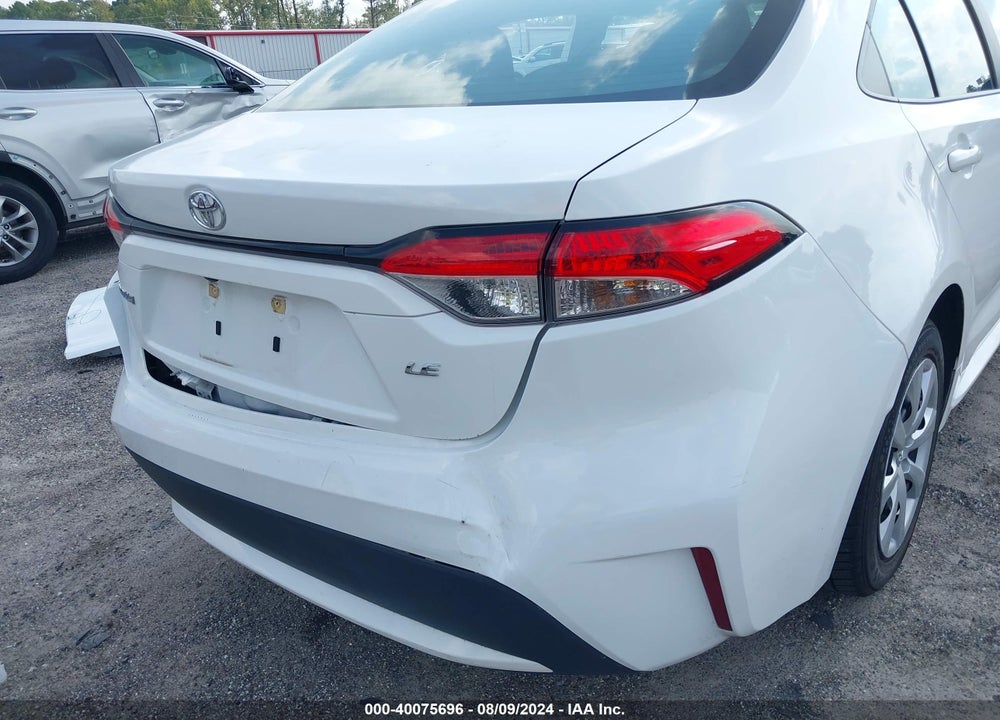 2022 TOYOTA COROLLA LE VIN: 5YFEPMAEXNP324783