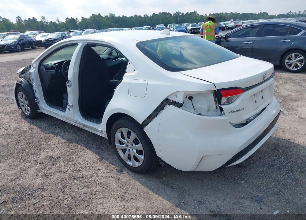 2022 TOYOTA COROLLA LE VIN: 5YFEPMAEXNP324783