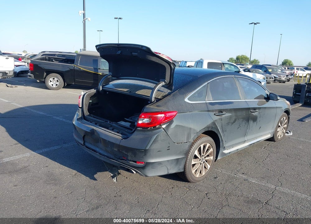 2015 HYUNDAI SONATA SPORT VIN: 5NPE34AF8FH257961