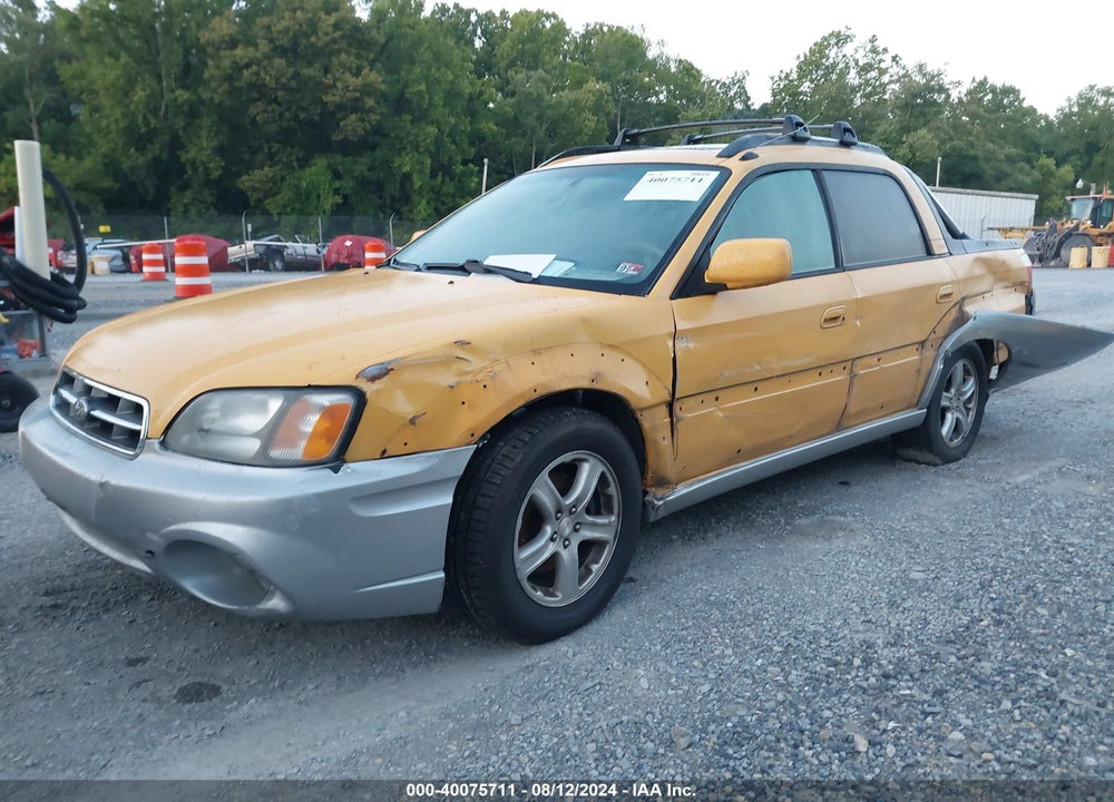 2003 SUBARU BAJA VIN: 4S4BT61CX36105024