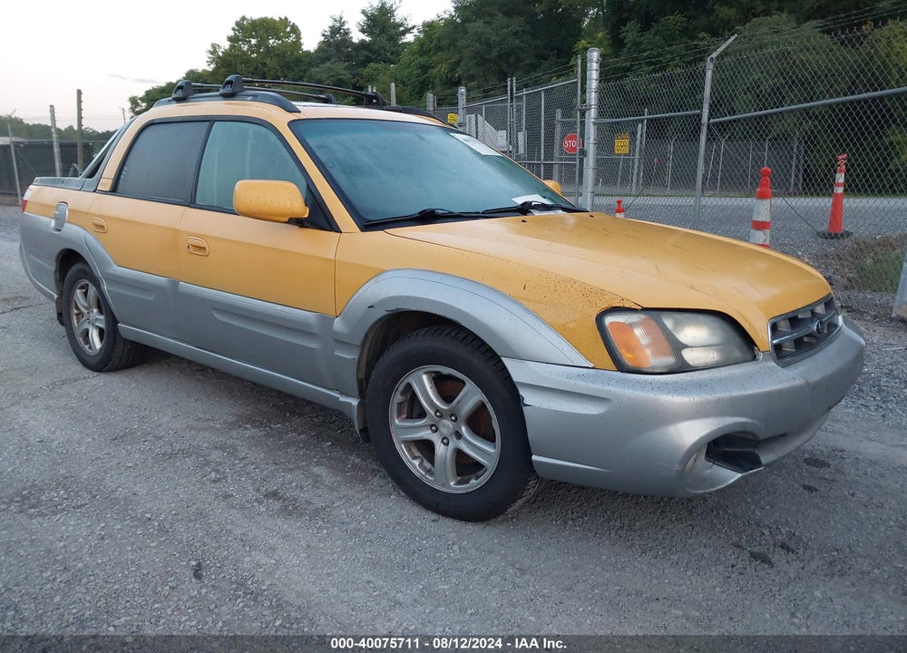 2003 SUBARU BAJA VIN: 4S4BT61CX36105024