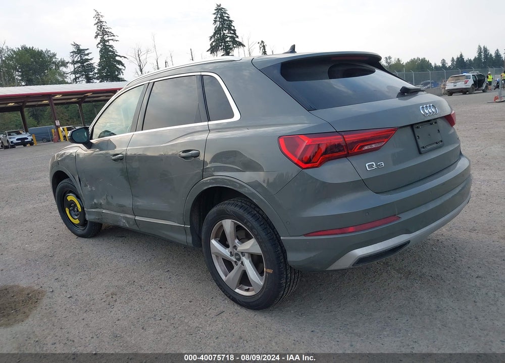 2021 AUDI Q3 PREMIUM PLUS 40 TFSI QUATTRO TIPTRONIC VIN: WA1BUCF32M1113023