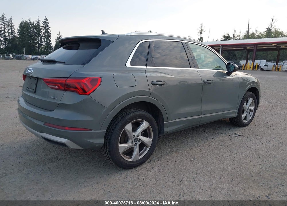 2021 AUDI Q3 PREMIUM PLUS 40 TFSI QUATTRO TIPTRONIC VIN: WA1BUCF32M1113023