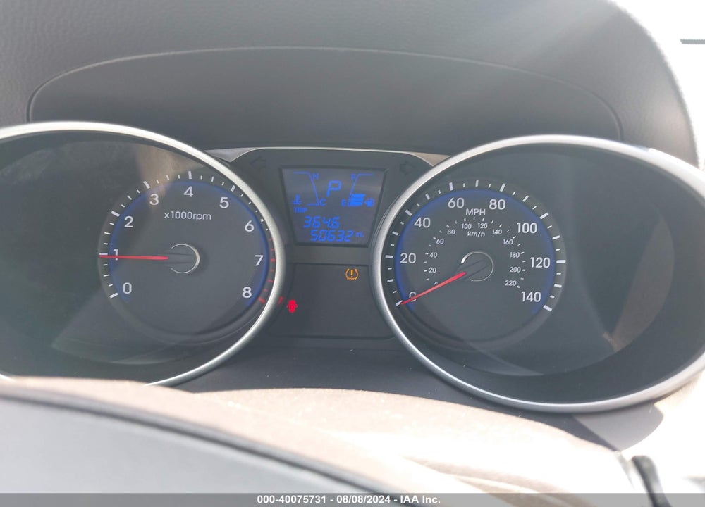 2014 HYUNDAI TUCSON SE VIN: KM8JU3AG8EU845194