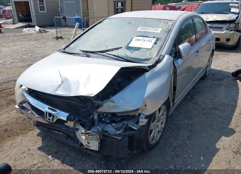 2010 HONDA CIVIC LX VIN: 2HGFA1F57AH315098