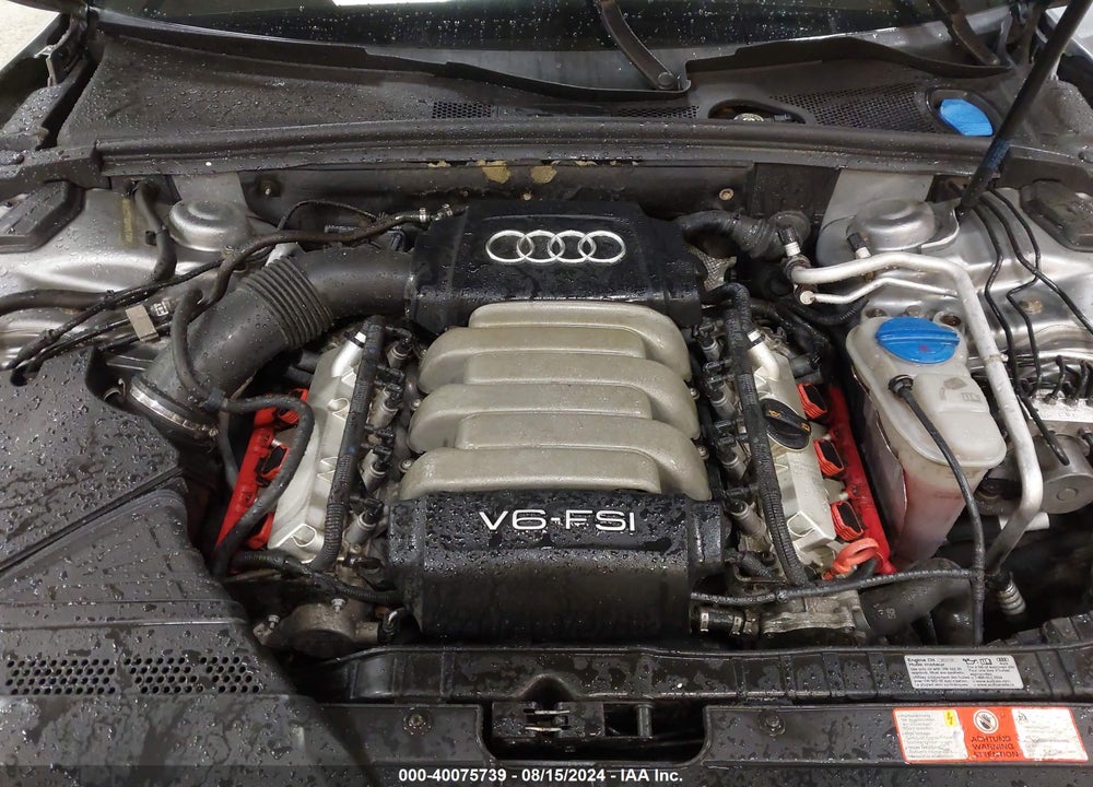 2009 AUDI A5 3.2L VIN: WAUDK78T69A036198