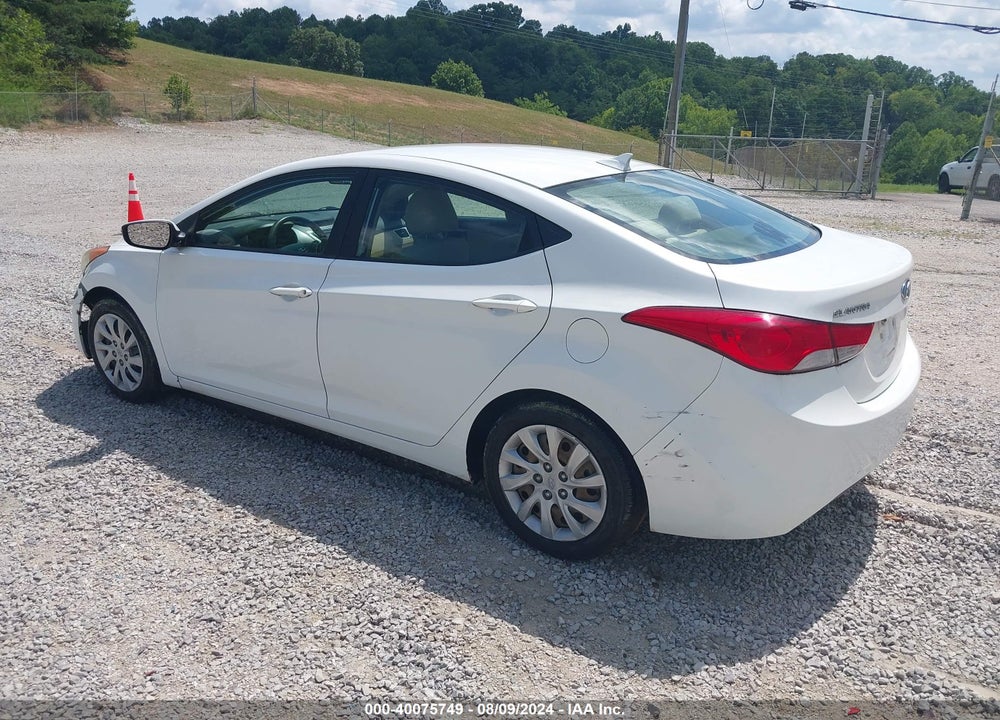 2011 HYUNDAI ELANTRA GLS VIN: 5NPDH4AE4BH013187