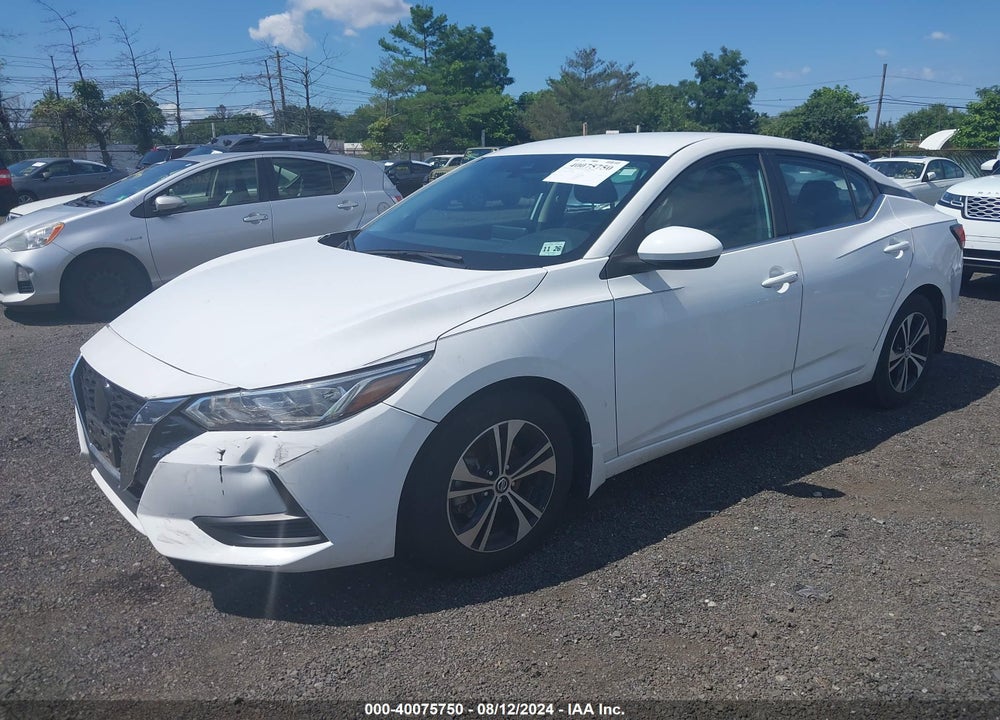 2021 NISSAN SENTRA SV XTRONIC CVT VIN: 3N1AB8CV4MY331649