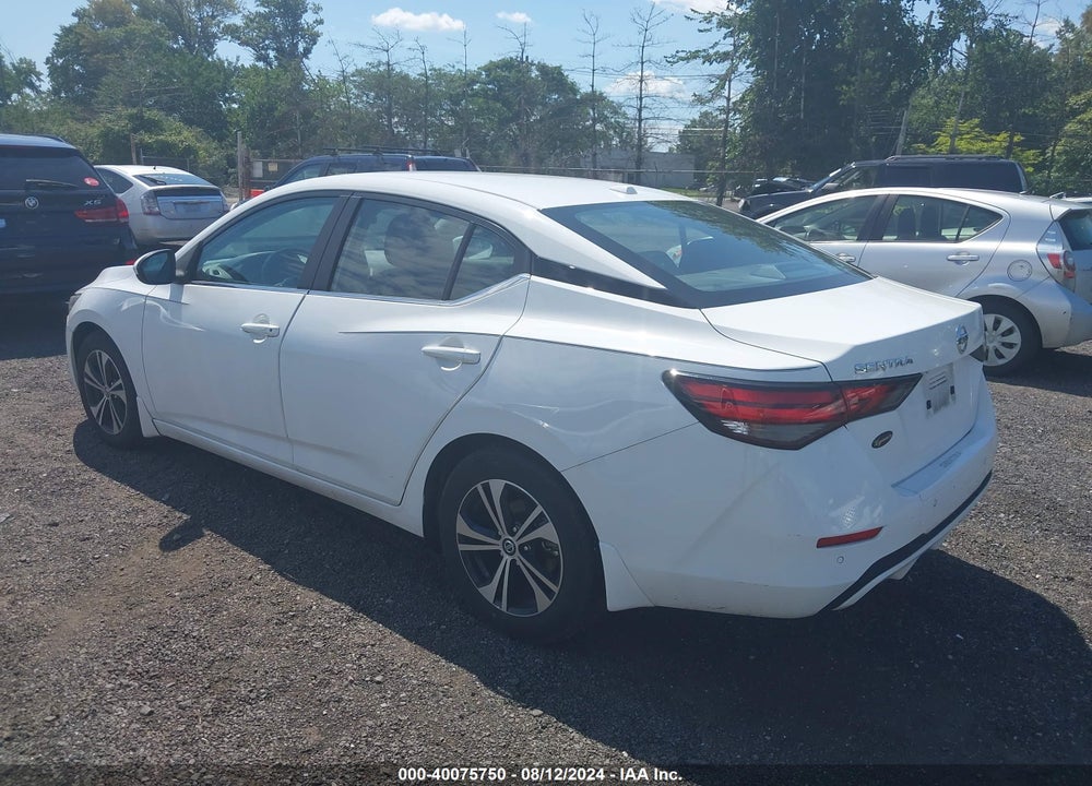 2021 NISSAN SENTRA SV XTRONIC CVT VIN: 3N1AB8CV4MY331649