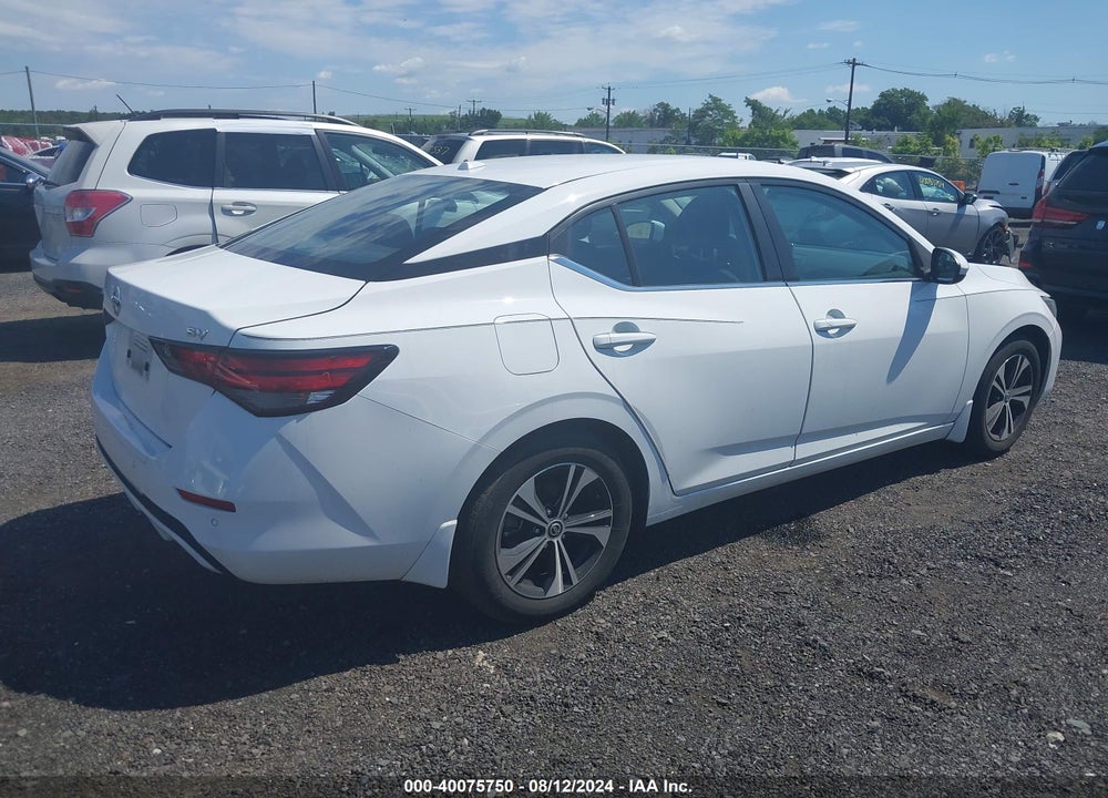 2021 NISSAN SENTRA SV XTRONIC CVT VIN: 3N1AB8CV4MY331649