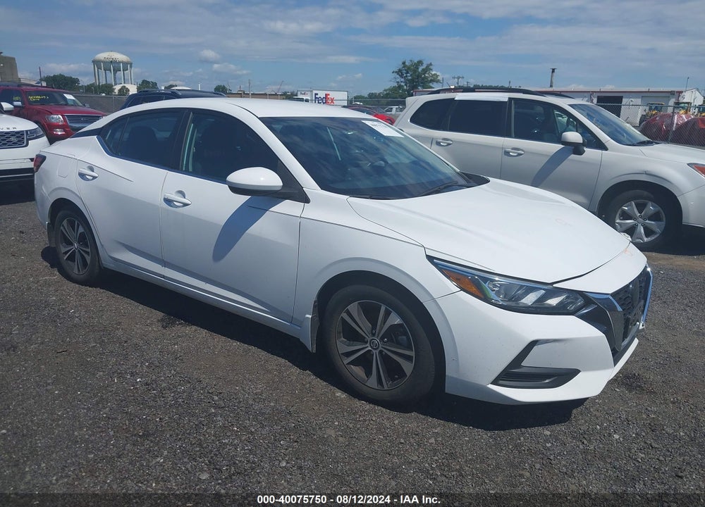 2021 NISSAN SENTRA SV XTRONIC CVT VIN: 3N1AB8CV4MY331649