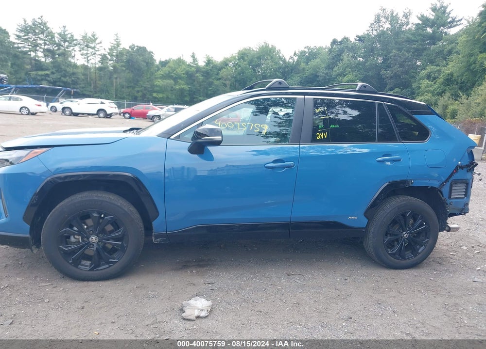 2022 TOYOTA RAV4 HYBRID XSE VIN: 4T3E6RFV1NU097661