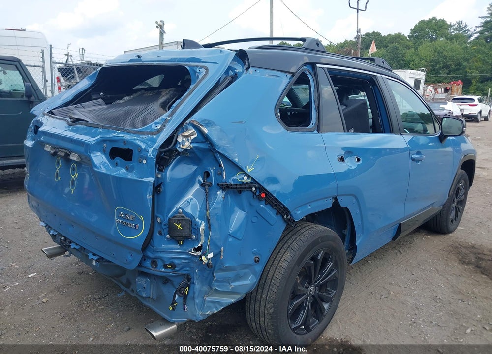 2022 TOYOTA RAV4 HYBRID XSE VIN: 4T3E6RFV1NU097661