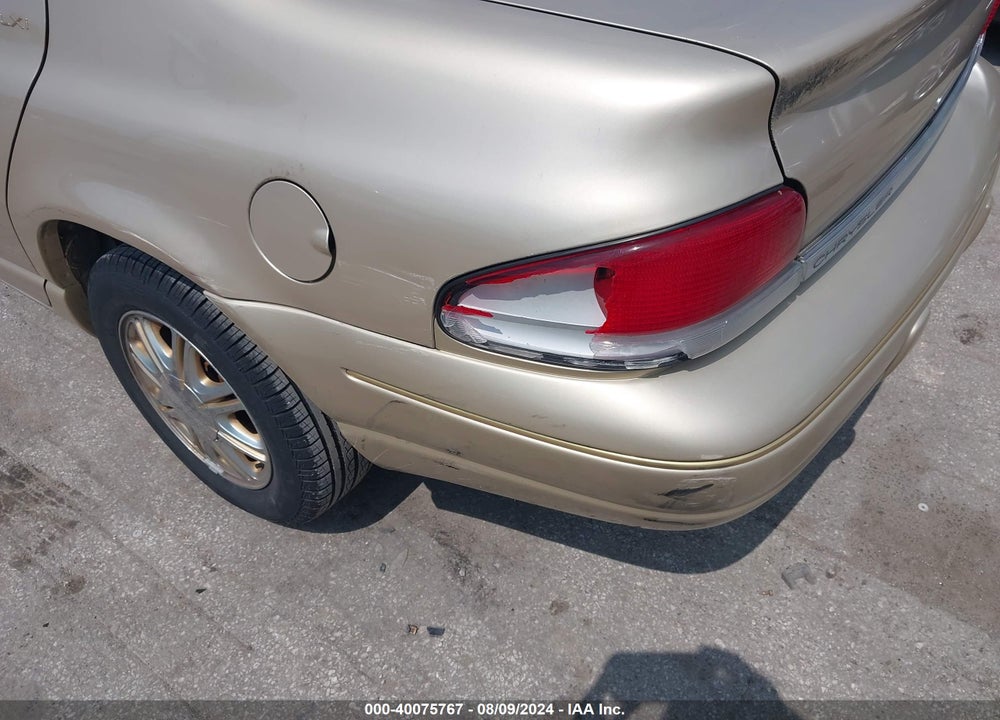 2000 CHRYSLER CIRRUS LXI VIN: 1C3EJ56H4YN109030