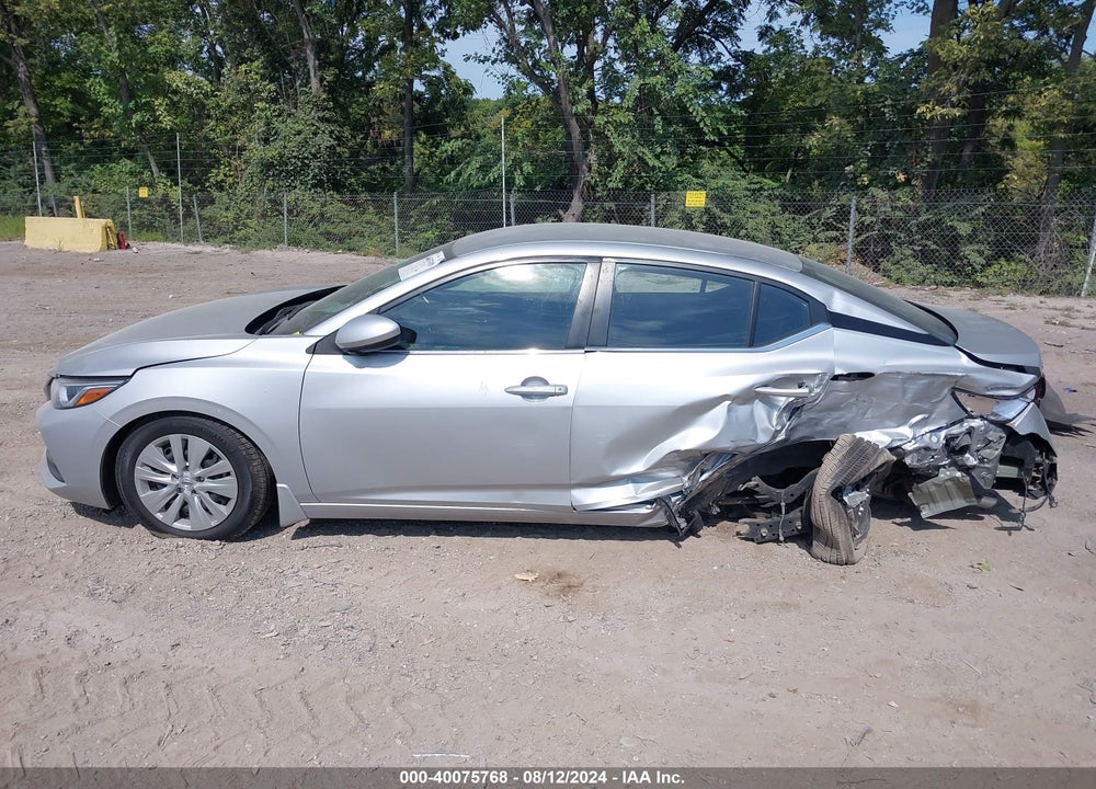 2021 NISSAN SENTRA S XTRONIC CVT VIN: 3N1AB8BV5MY274489