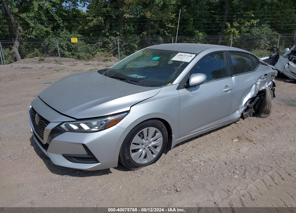 2021 NISSAN SENTRA S XTRONIC CVT VIN: 3N1AB8BV5MY274489