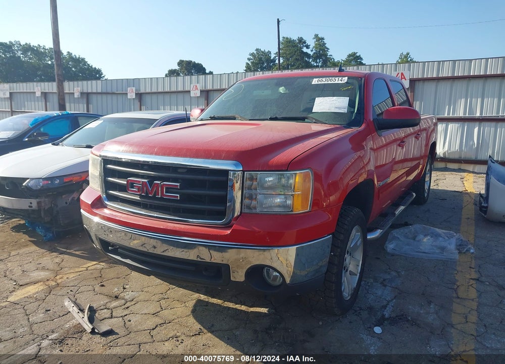 2007 GMC SIERRA 1500 SLT VIN: 3GTEK13M97G523902