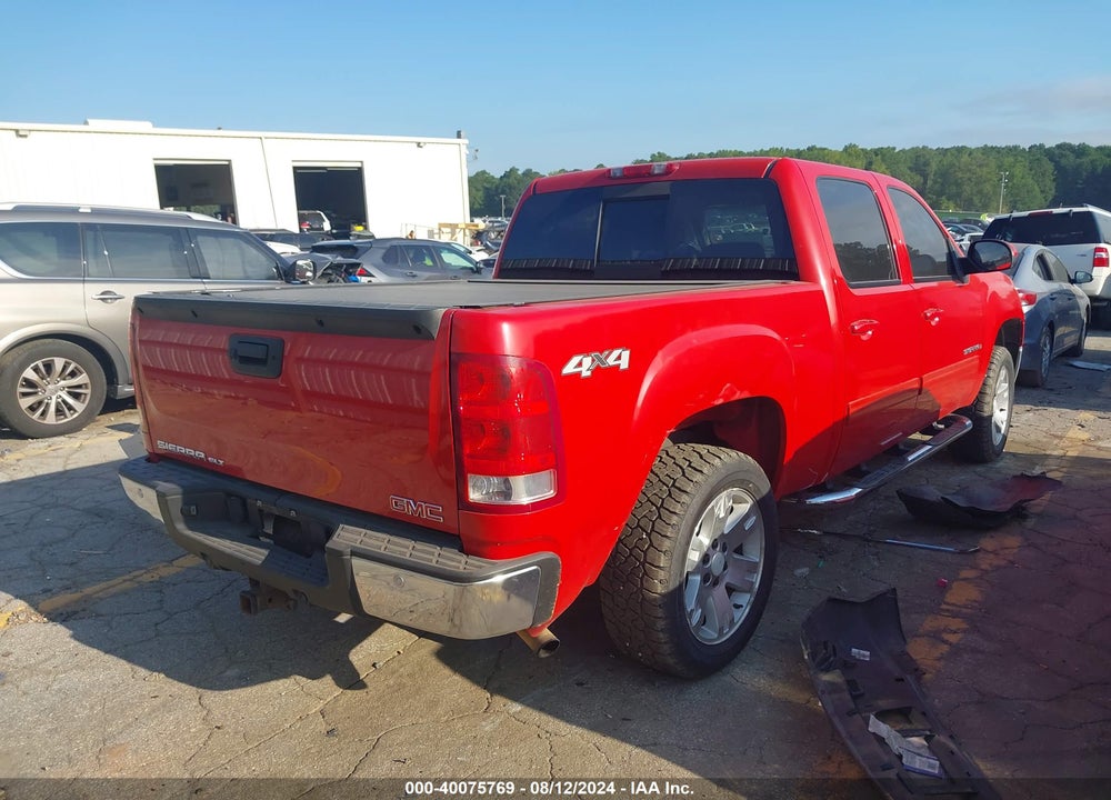 2007 GMC SIERRA 1500 SLT VIN: 3GTEK13M97G523902