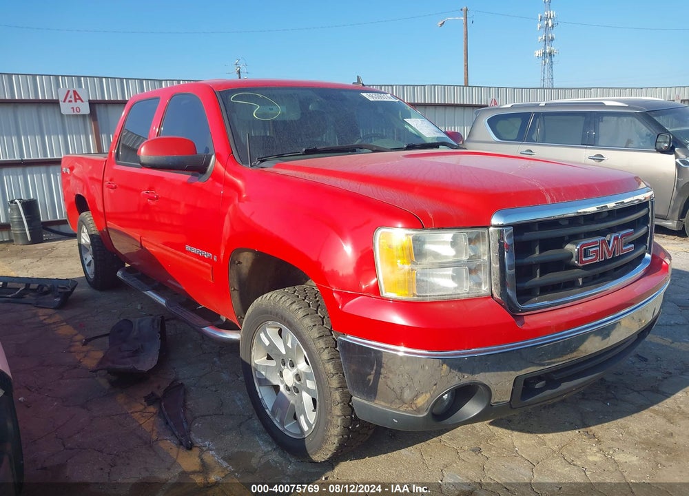 2007 GMC SIERRA 1500 SLT VIN: 3GTEK13M97G523902