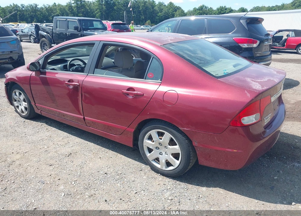 2010 HONDA CIVIC LX VIN: 2HGFA1F59AH502214