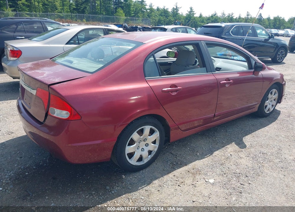 2010 HONDA CIVIC LX VIN: 2HGFA1F59AH502214