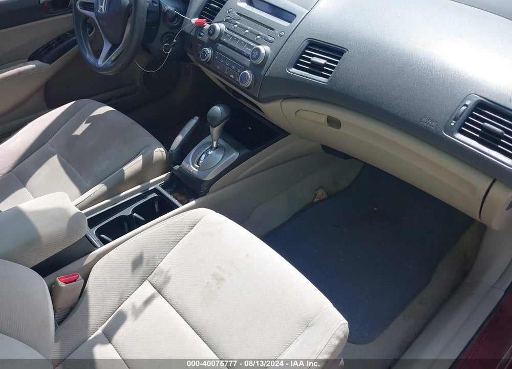 2010 HONDA CIVIC LX VIN: 2HGFA1F59AH502214