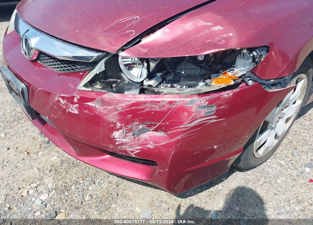 2010 HONDA CIVIC LX VIN: 2HGFA1F59AH502214