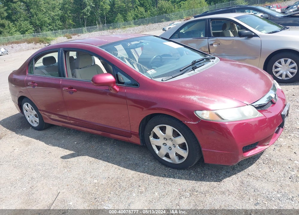2010 HONDA CIVIC LX VIN: 2HGFA1F59AH502214