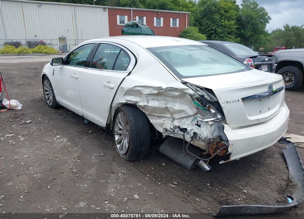 2009 LINCOLN MKS VIN: 1LNHM93RX9G618531