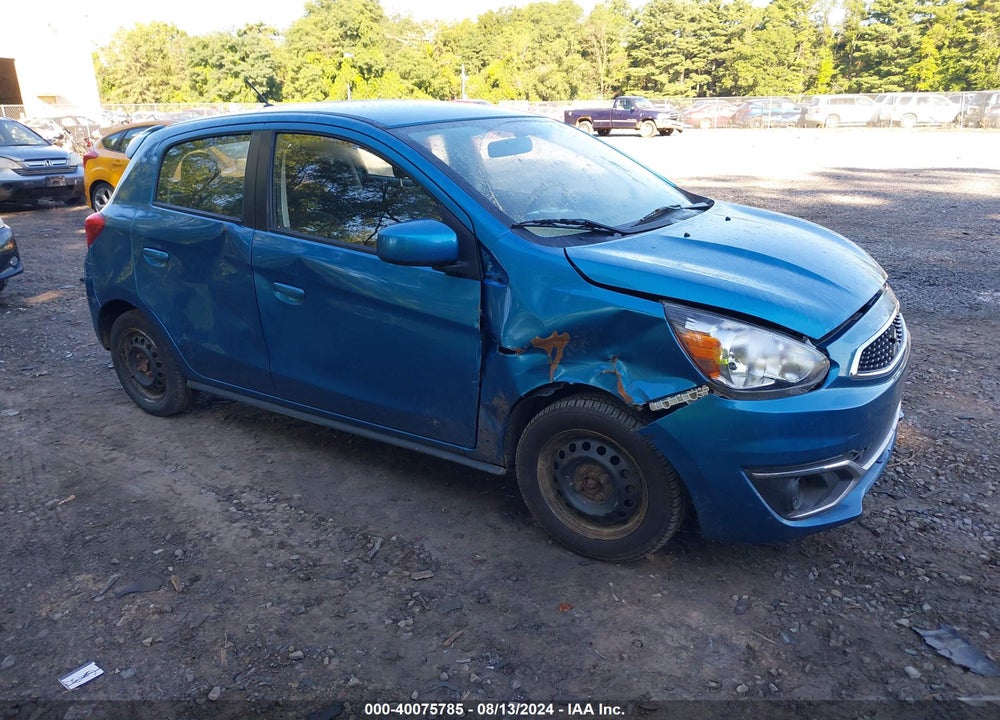 2019 MITSUBISHI MIRAGE ES VIN: ML32A3HJ7KH000668