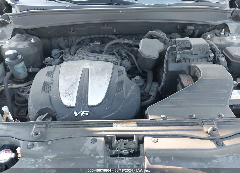 2011 HYUNDAI SANTA FE SE VIN: 5XYZH4AG9BG085680