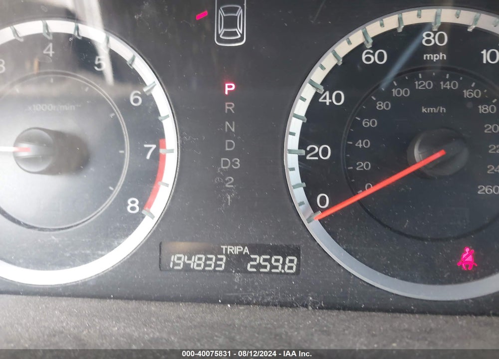 2012 HONDA ACCORD 3.5 EX-L VIN: 1HGCP3F8XCA002636
