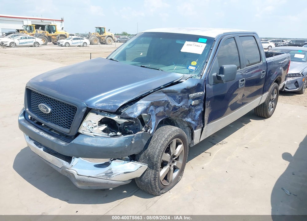 2005 FORD F-150 VIN: 1FTRW12W25KC34052