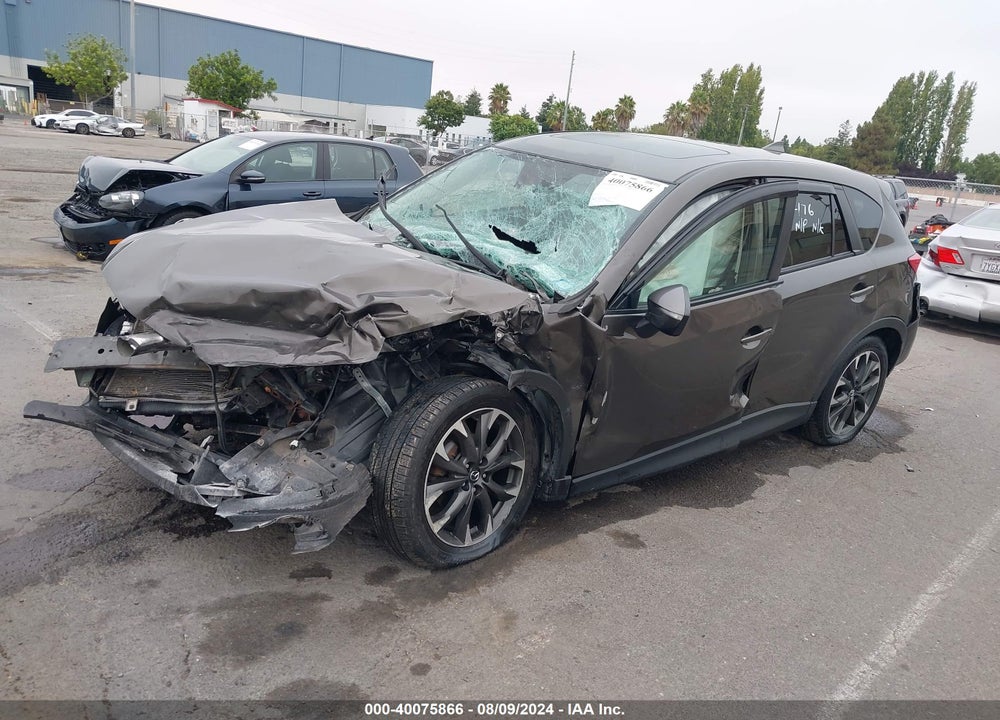 2016 MAZDA CX-5 GRAND TOURING VIN: JM3KE4DY5G0790382