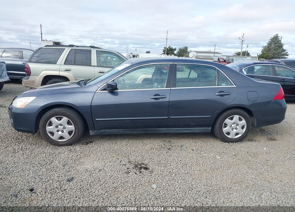 2007 HONDA ACCORD 2.4 LX VIN: 1HGCM56477A056967