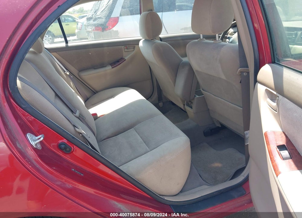 2006 TOYOTA COROLLA LE VIN: JTDBR32E860072565