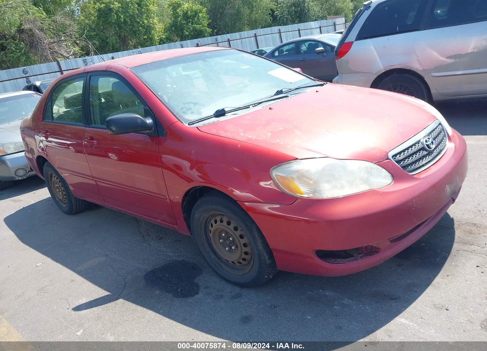 2006 TOYOTA COROLLA LE VIN: JTDBR32E860072565