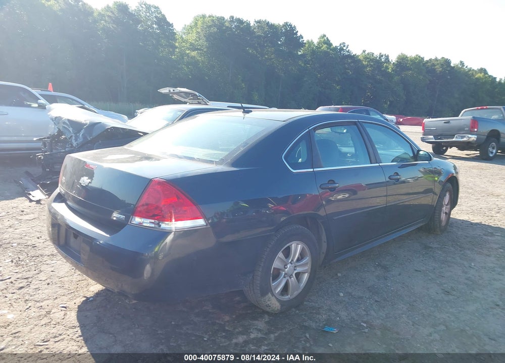 2013 CHEVROLET IMPALA LS VIN: 2G1WF5E36D1171251