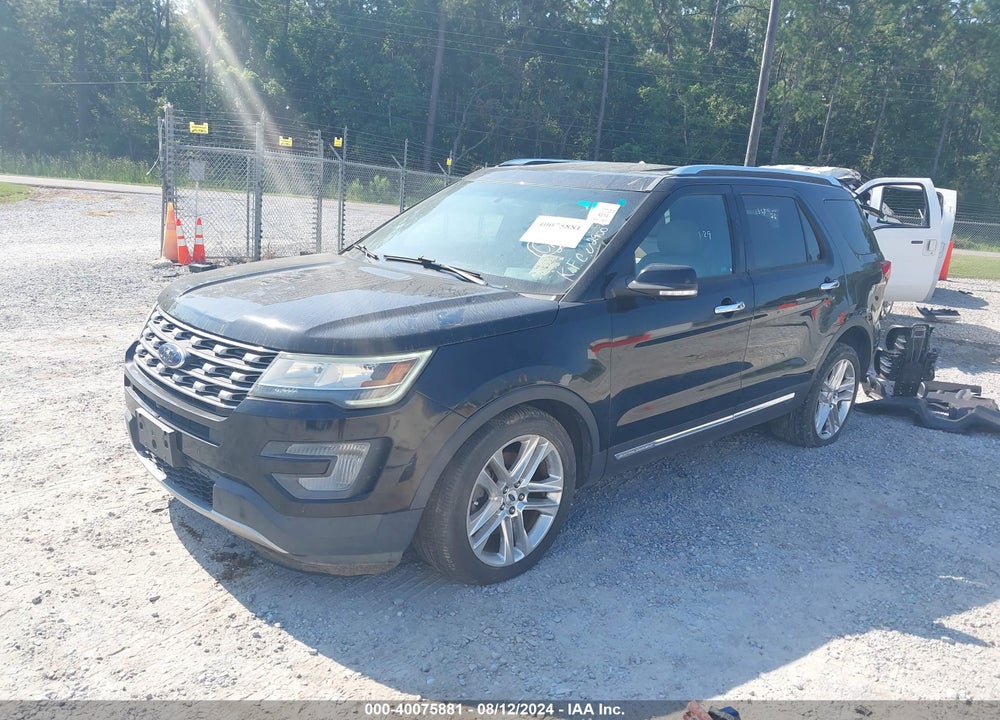 2017 FORD EXPLORER LIMITED VIN: 1FM5K7F82HGA26006