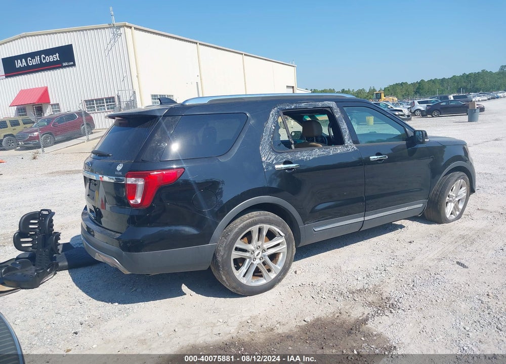 2017 FORD EXPLORER LIMITED VIN: 1FM5K7F82HGA26006