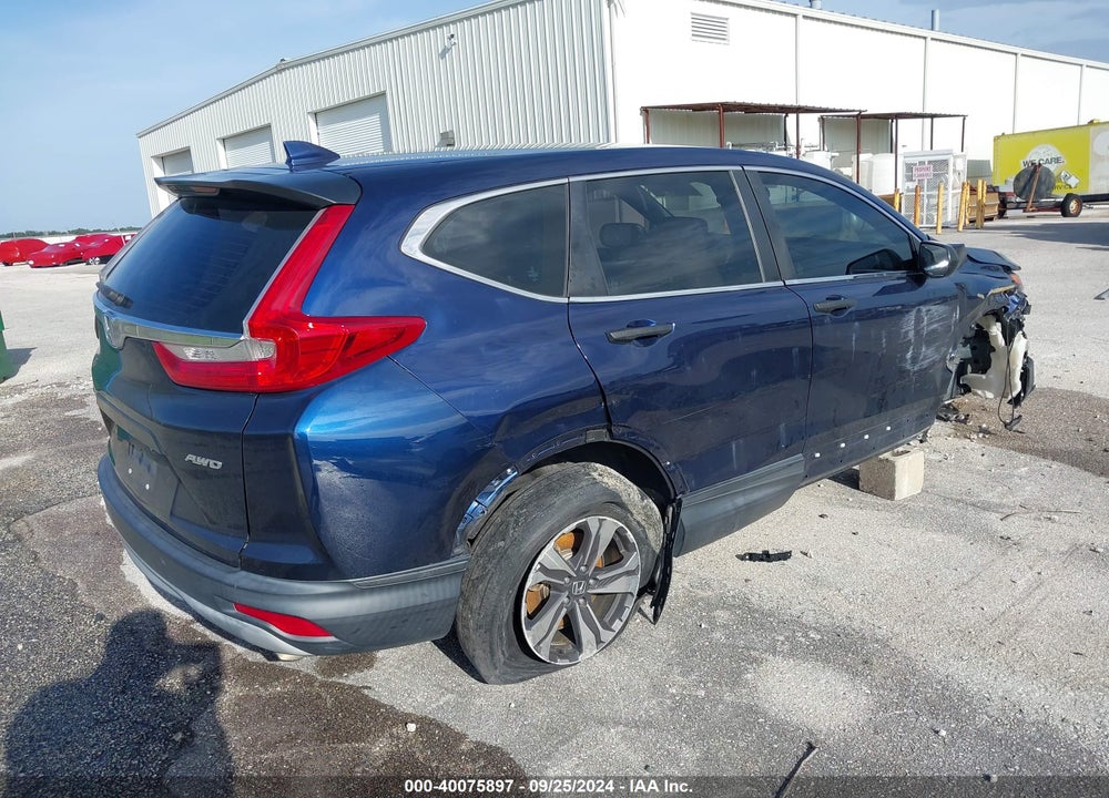 2018 HONDA CR-V LX VIN: 2HKRW6H36JH216396