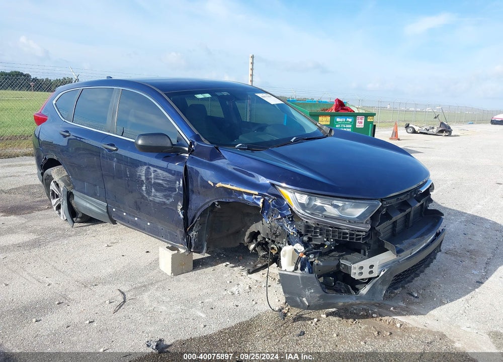 2018 HONDA CR-V LX VIN: 2HKRW6H36JH216396