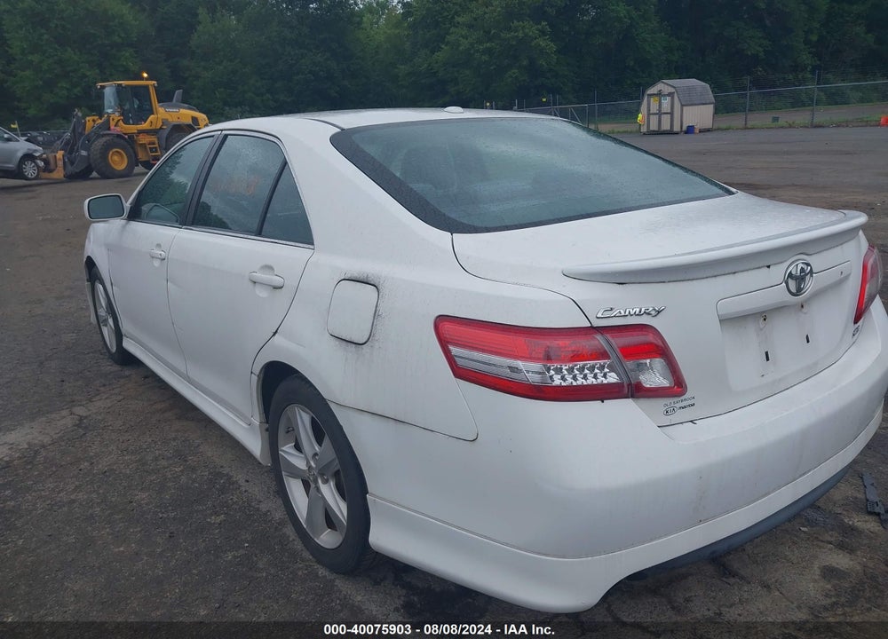 2011 TOYOTA CAMRY SE VIN: 4T1BF3EK5BU598791