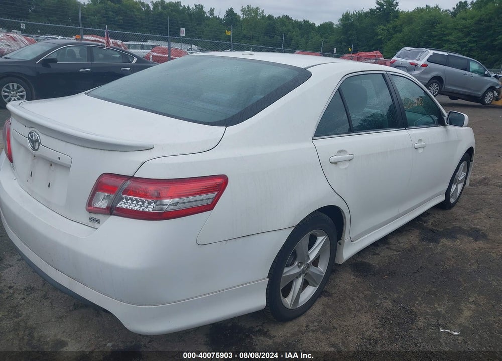 2011 TOYOTA CAMRY SE VIN: 4T1BF3EK5BU598791