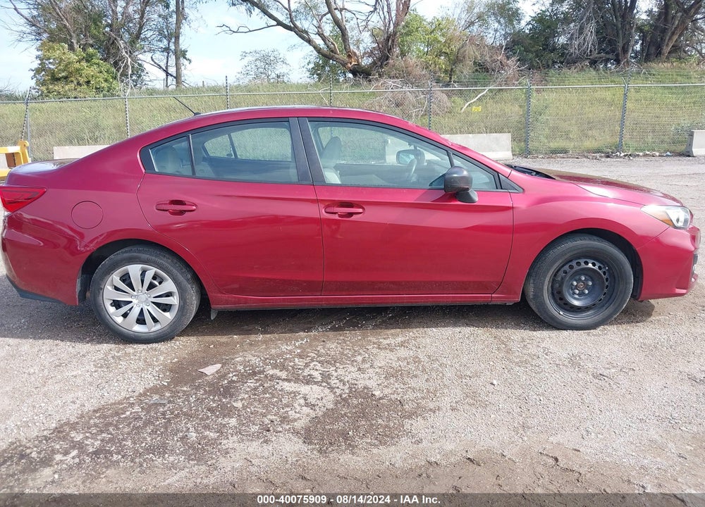 2019 SUBARU IMPREZA VIN: 4S3GKAA60K3620432
