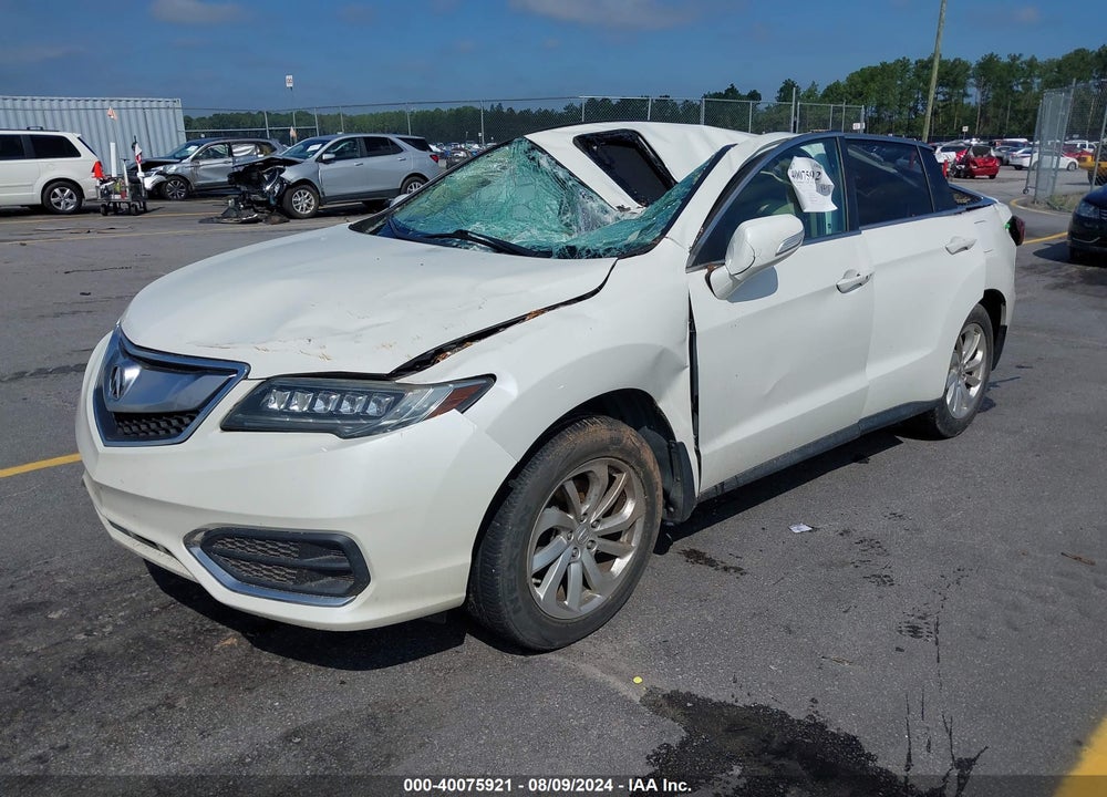 2016 ACURA RDX TECHNOLOGY   WATCH PLUS PACKAGES/TECHNOLOGY PACKAGE VIN: 5J8TB3H56GL017906
