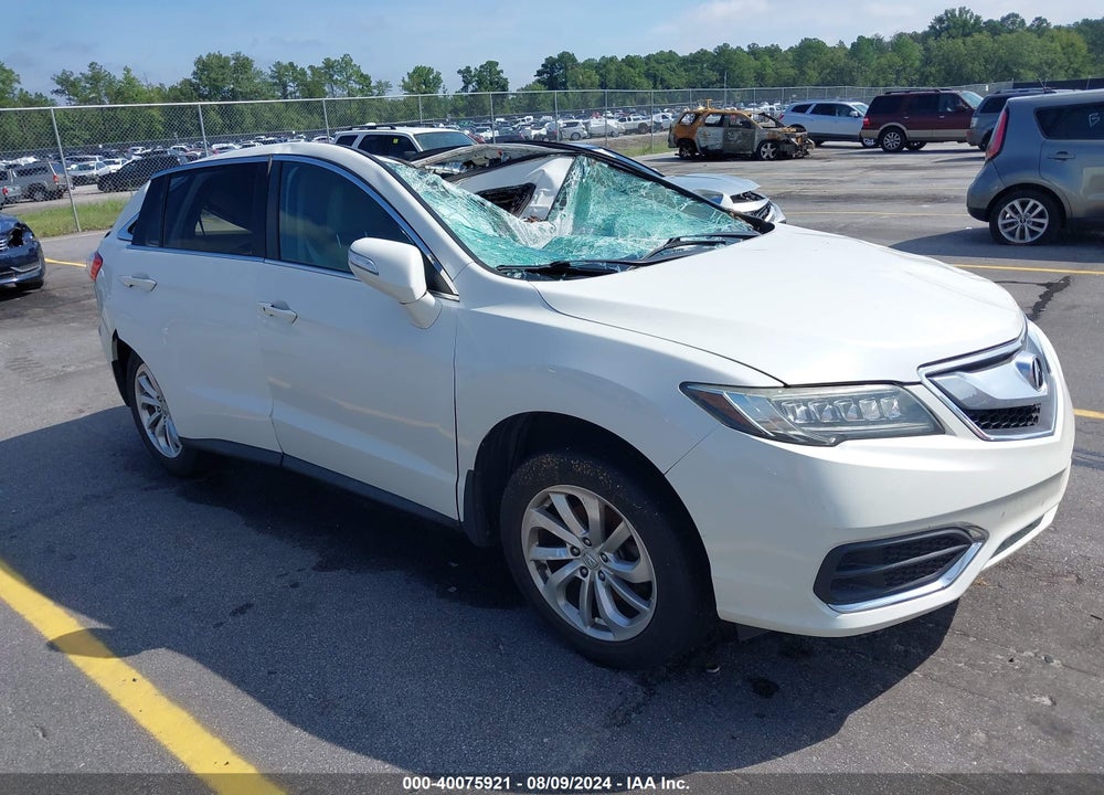 2016 ACURA RDX TECHNOLOGY   WATCH PLUS PACKAGES/TECHNOLOGY PACKAGE VIN: 5J8TB3H56GL017906